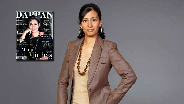 "Don't Think Like Everybody Else": Manjit Minhas' Cover Story In <em>DARPAN</em>